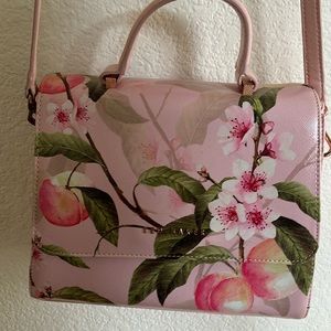 Ted Baker- peach and blossom bag.